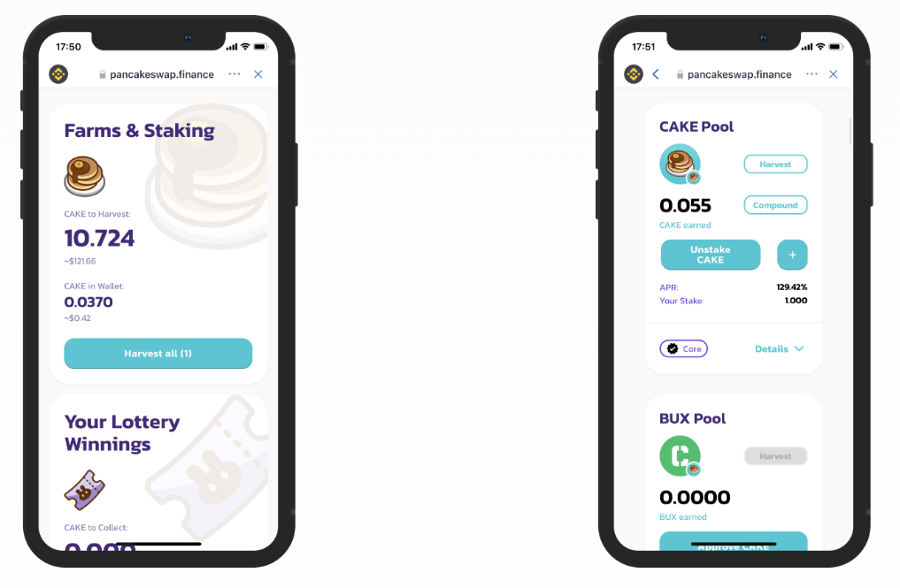 PancakeSwap Finance App and Price